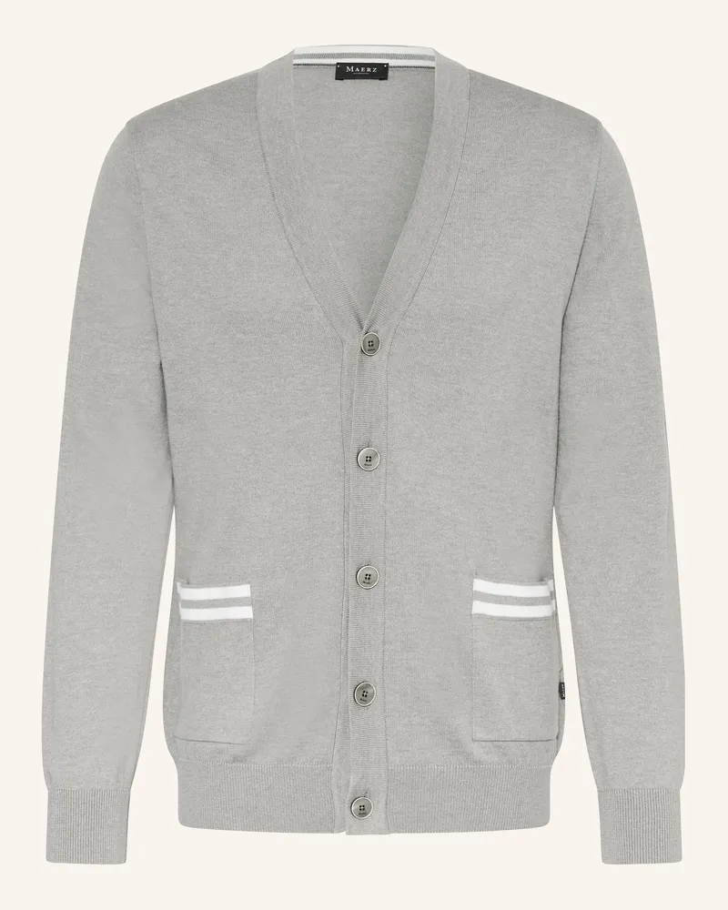 Maerz Strickjacke grau Hellgrau
