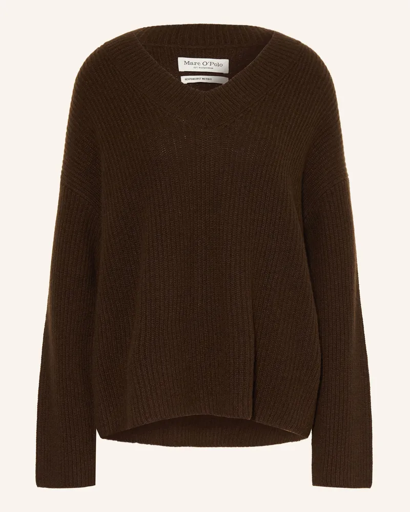 Marc O'Polo Pullover braun Dunkelbraun