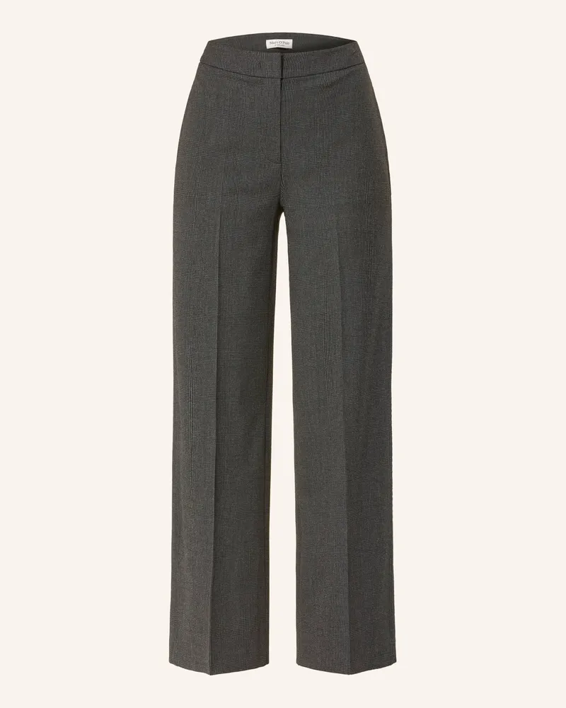 Marc O'Polo Marlenehose grau Dunkelgrau