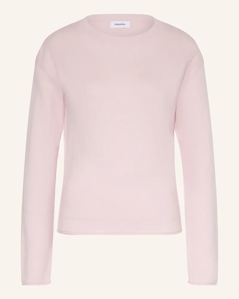 Darling Harbour Cashmere-Pullover rosa Rose