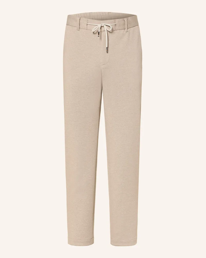 HUGO BOSS Anzughose Perin Im Jogging-Stil Tapered Fit beige 252