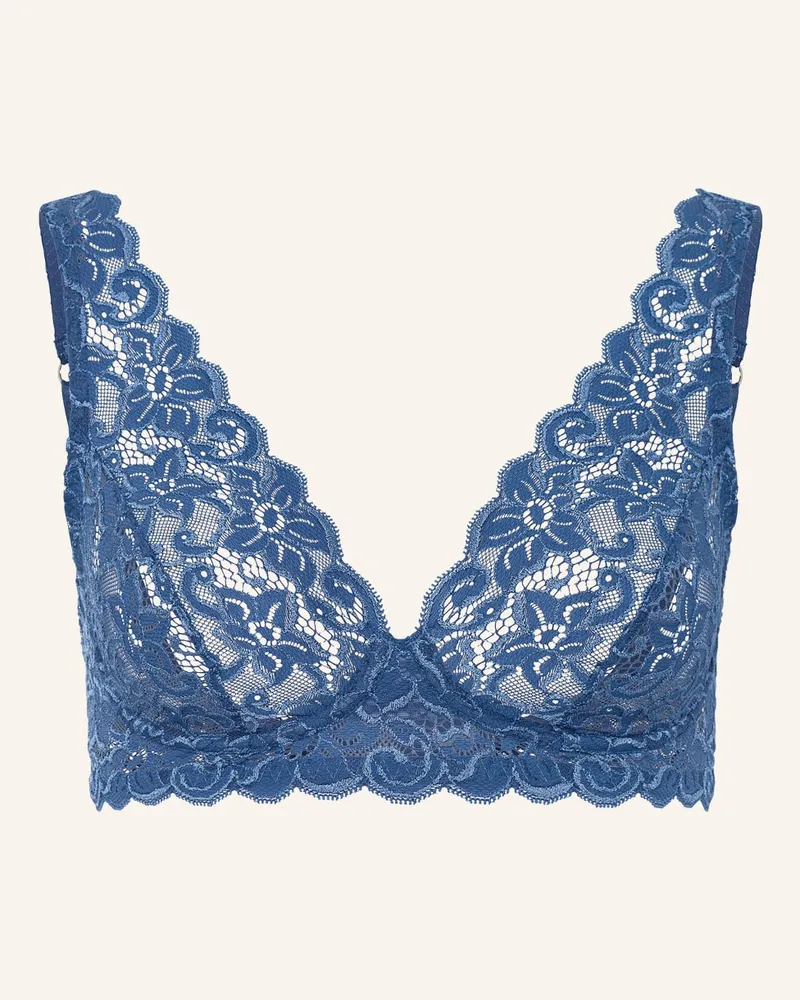 Hanro Triangel-BH MOMENTS Blau