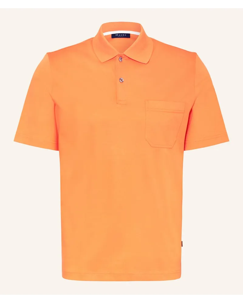 Maerz Jersey-Poloshirt Orange