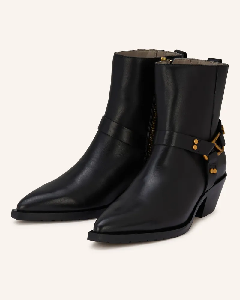 AllSaints Stiefeletten Fox schwarz Schwarz