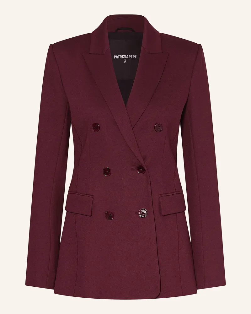 Patrizia Pepe Blazer Dunkelrot