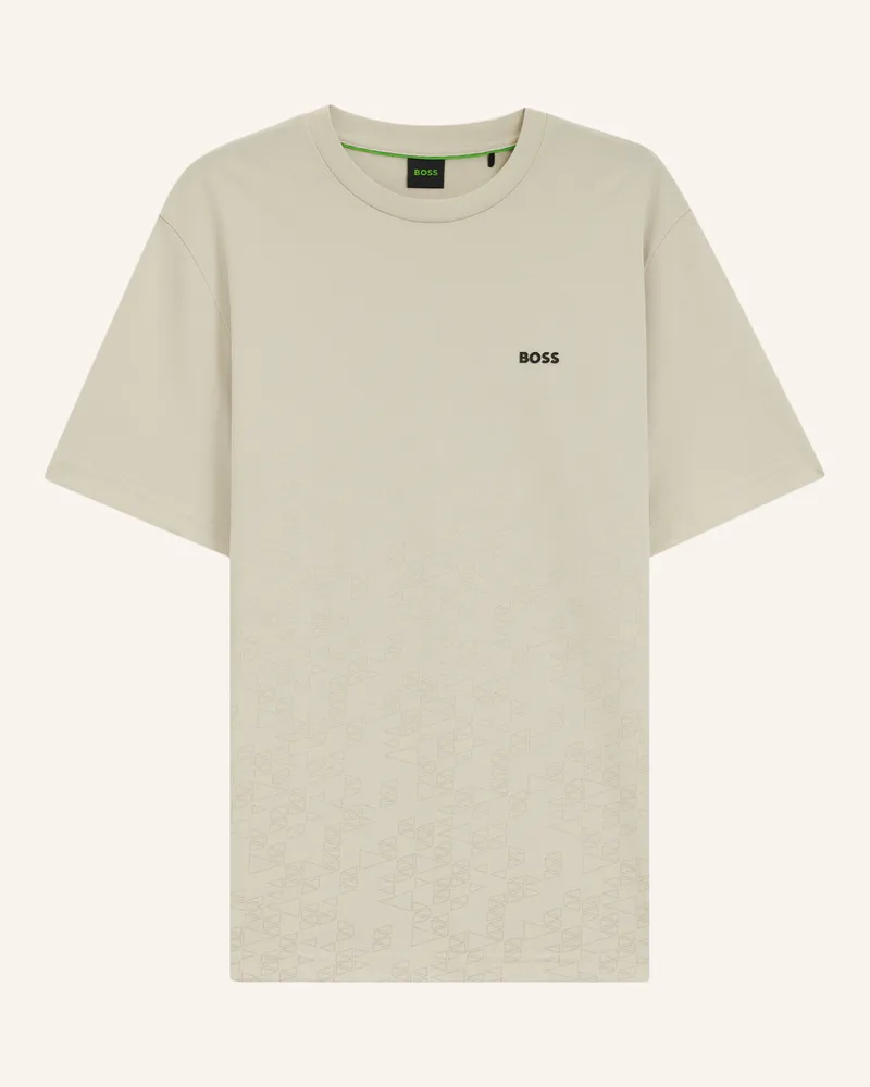 HUGO BOSS T-Shirt Ts_Goc Swing Ao Regular Fit beige Beige