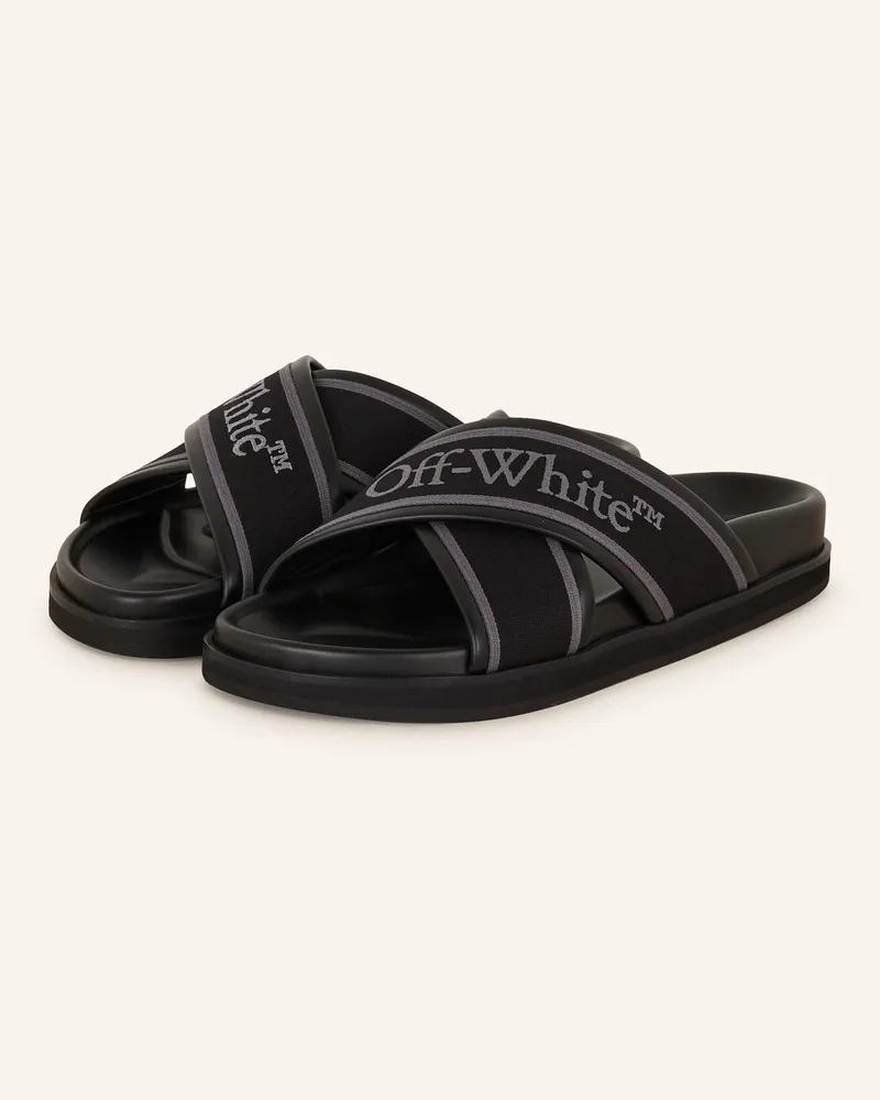 OFF-WHITE Pantoletten CLOUD Schwarz