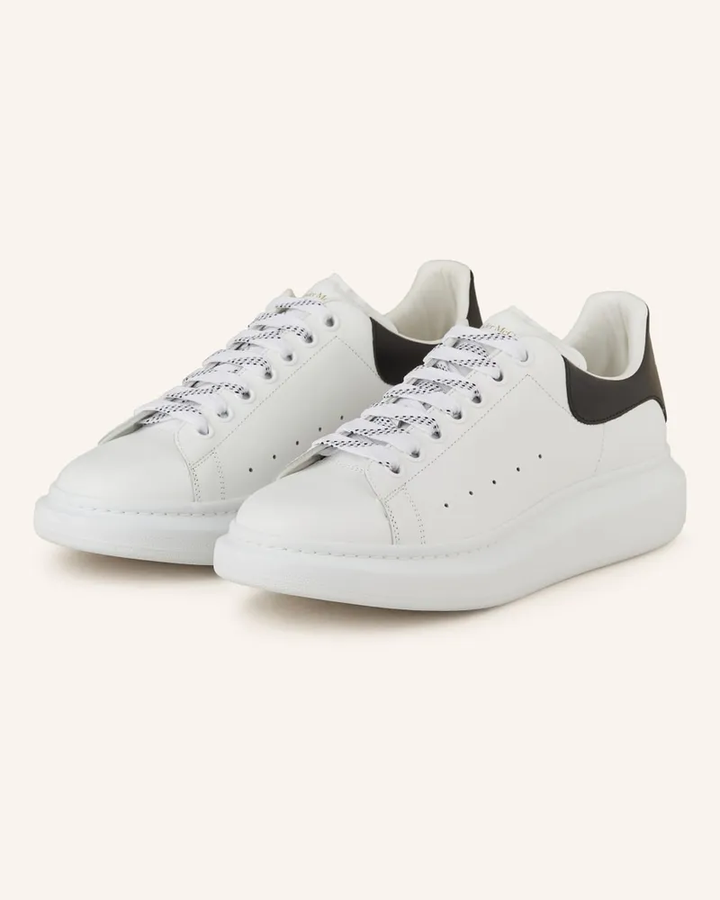 Alexander McQueen Sneaker - WEISS/ SCHWARZ Weiss