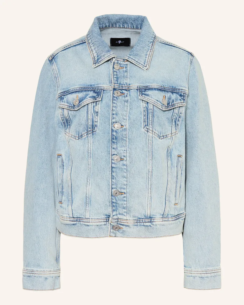 7 for all mankind Jeansjacke Adi blau Od2