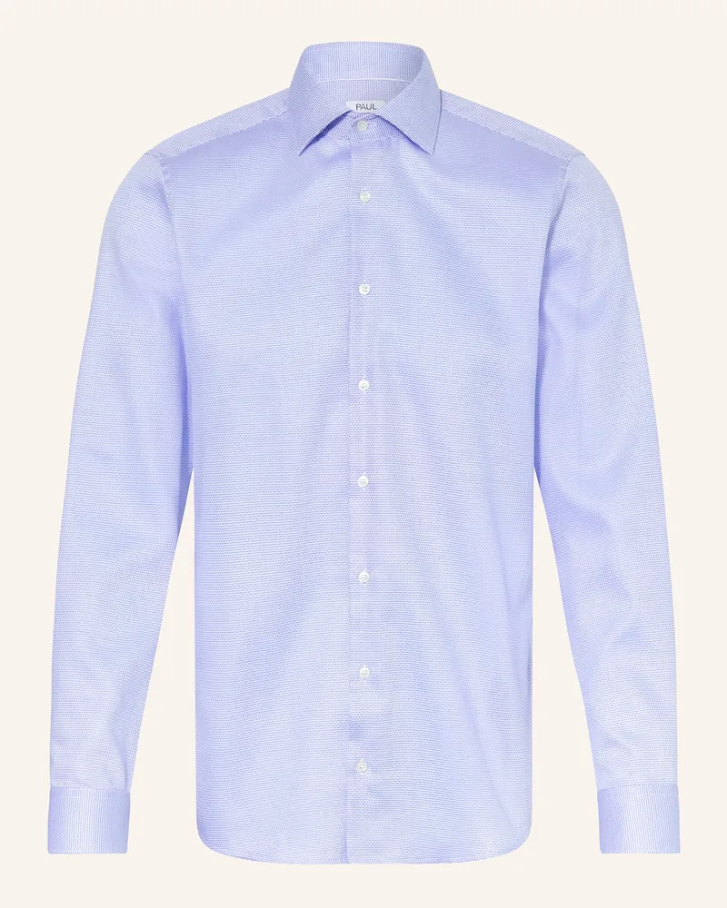 paul Hemd Shaped Fit Hellblau