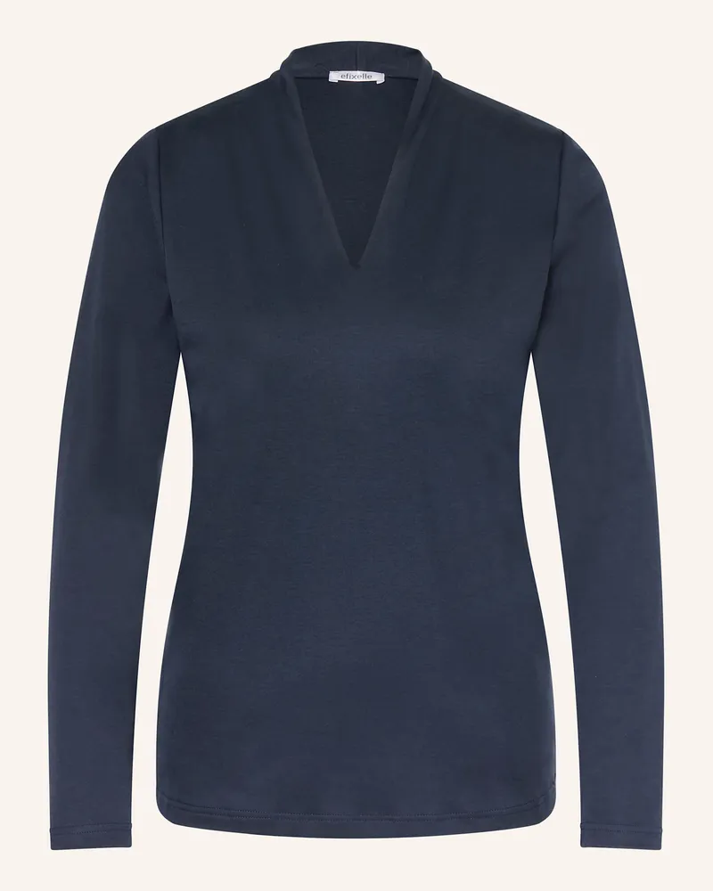 Efixelle Longsleeve Dunkelblau