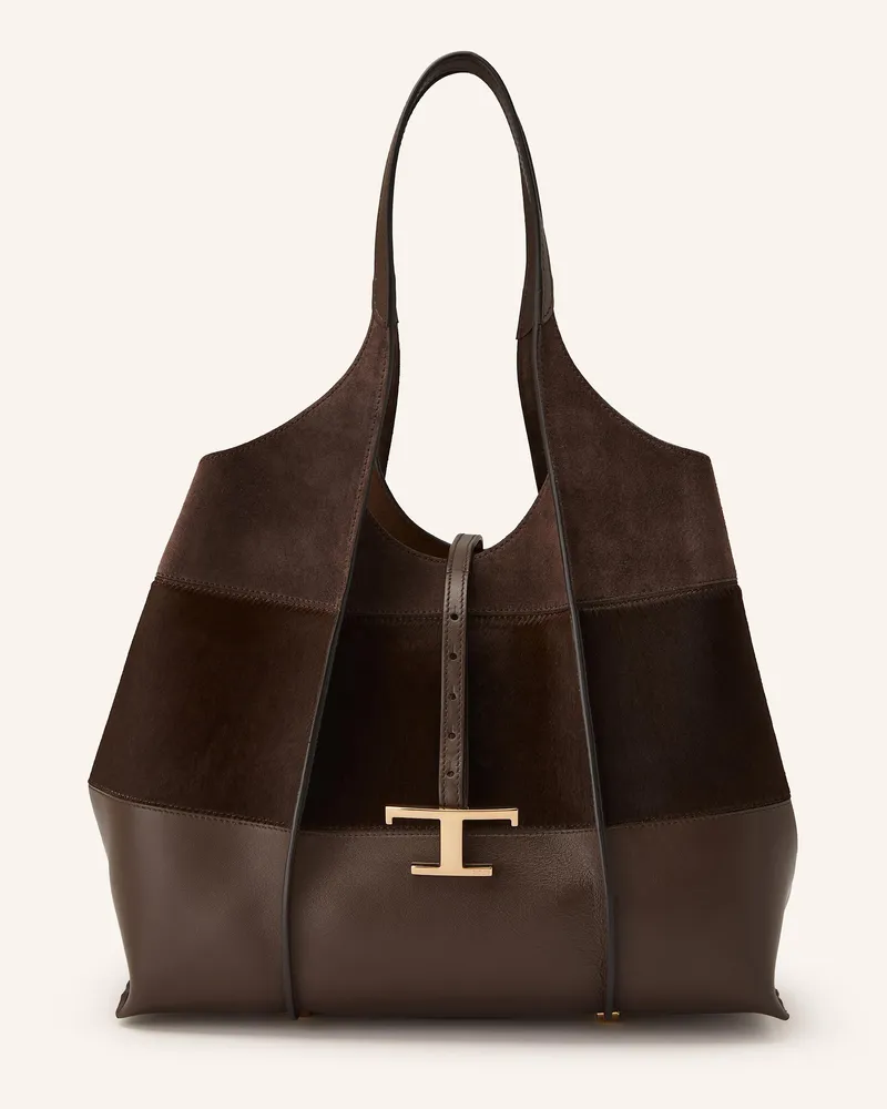 TOD'S Shopper Dunkelbraun