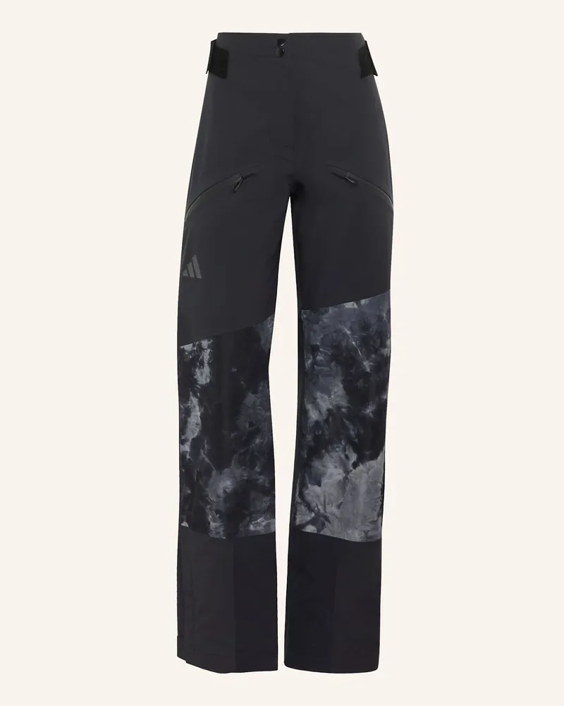 adidas Terrex Xperior Hybrid Hose, Sprühgefärbt, Primeknit, Climaproof+ schwarz Schwarz