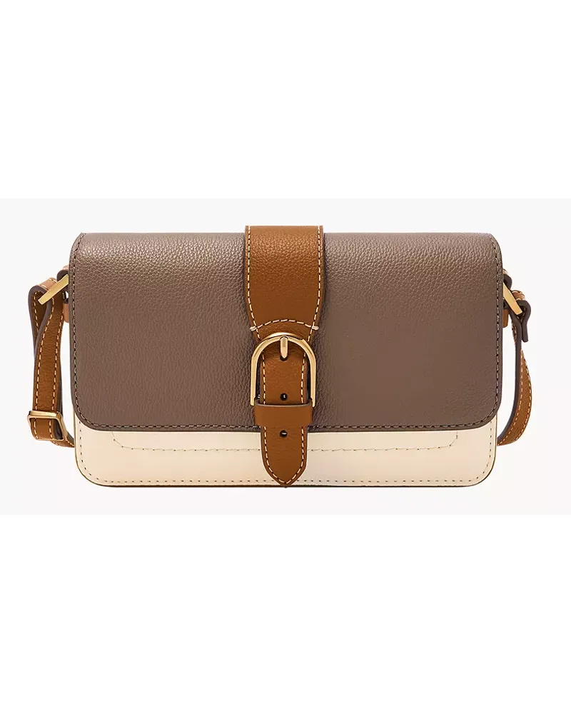 Fossil Small Flap Crossbody Zoey Colorblock-design