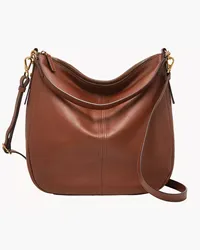 Fossil Hobo Jolie Leder Braun