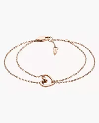 Fossil Armband Chain Roségold