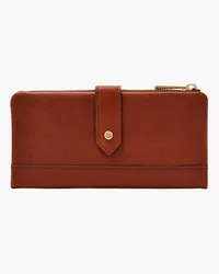 Fossil Geldbörse Lainie - Clutch Mittelbraun