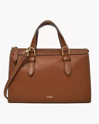 Fossil Satchel Tessa Mittelbraun