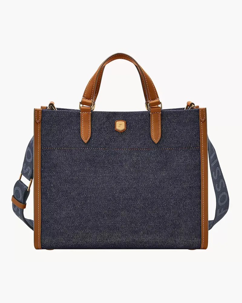 Fossil Small Shopper Gemma Denim