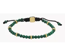 Fossil Armband Merritt Arm Stack Beads Malachit grün - Grüner Malachit Gold