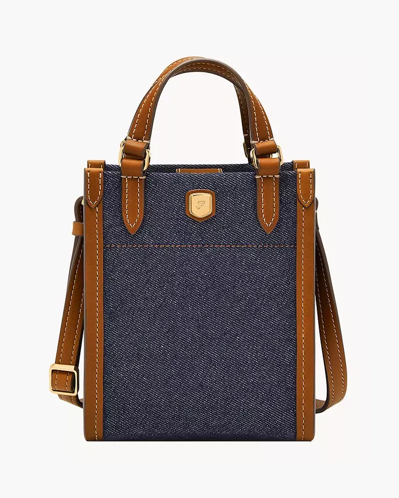 Fossil Mini-Shopper Gemma Denim