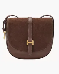 Fossil Crossbody Emery Schokobraun