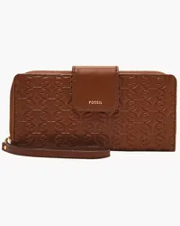 Fossil Zip Clutch Madison Schwarze