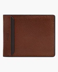 Fossil Bifold Huntington Flip ID Mittelbraun