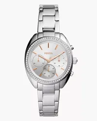 Fossil Uhr Chronograph Vale Edelstahl Silber