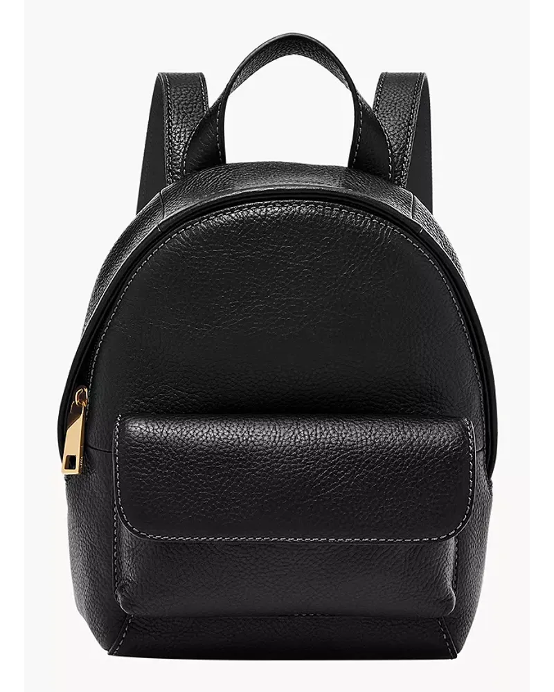 Fossil Mini-Rucksack Blaire Leder Schwarz