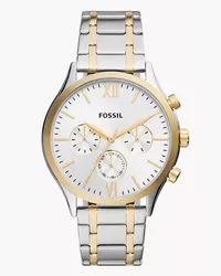 Fossil Uhr Fenmore Multifunktionswerk Edelstahl Bicolor Gold