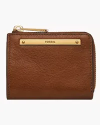 Fossil L Zip Geldbörse Liza Braun