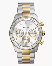 Fossil Uhr Sullivan Multifunktionswerk Edelstahl Bicolor Gold