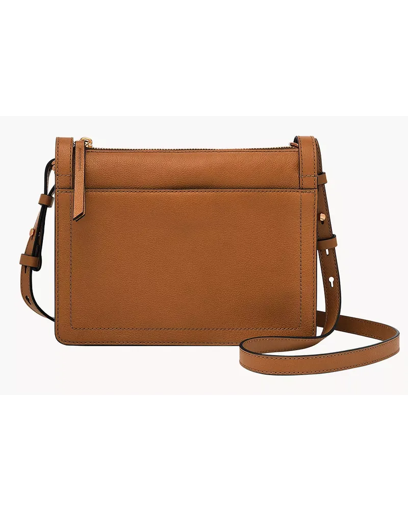 Fossil Crossbody Taryn Leder Braun