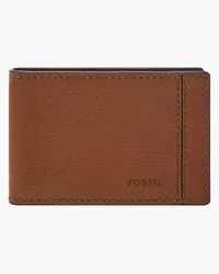 Fossil Bifold Liam Geldklammer Braun