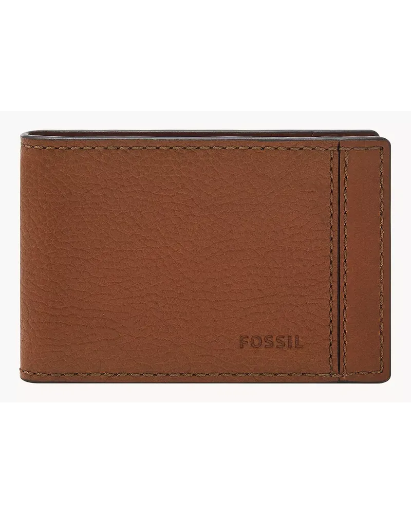 Fossil Bifold Liam Geldklammer Braun