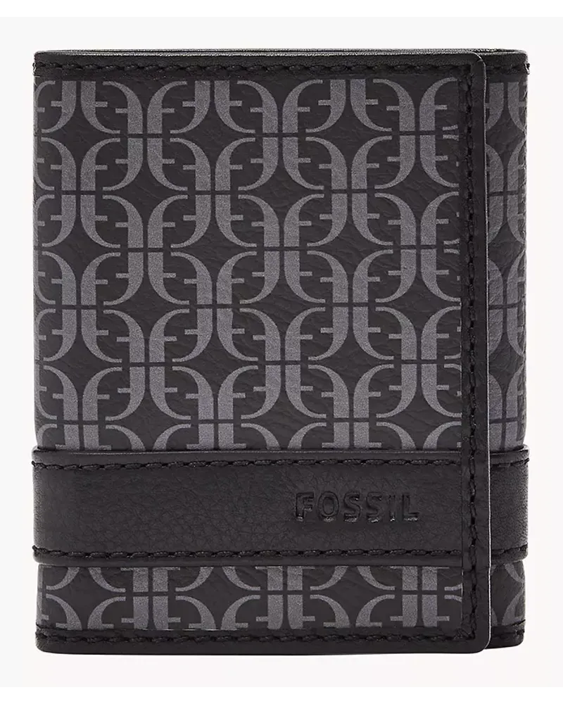 Fossil Trifold Lufkin Grau