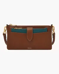 Fossil 2-in-1 Crossbody Sofia Mittelbraun