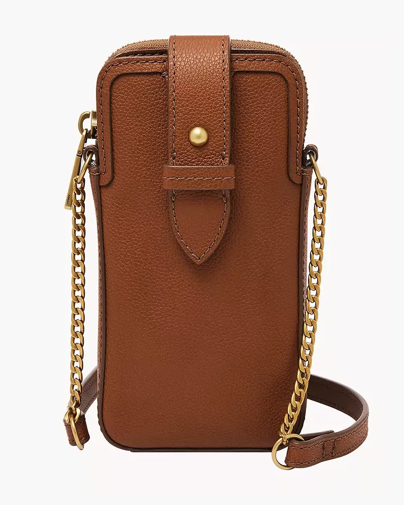 Fossil Smartphone-Crossbody Lainie Mittelbraun