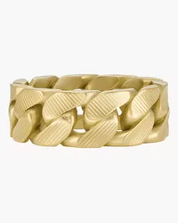 Fossil Ring Harlow Linear Texture Chain Edelstahl goldfarben - Goldfarben Jf04699710