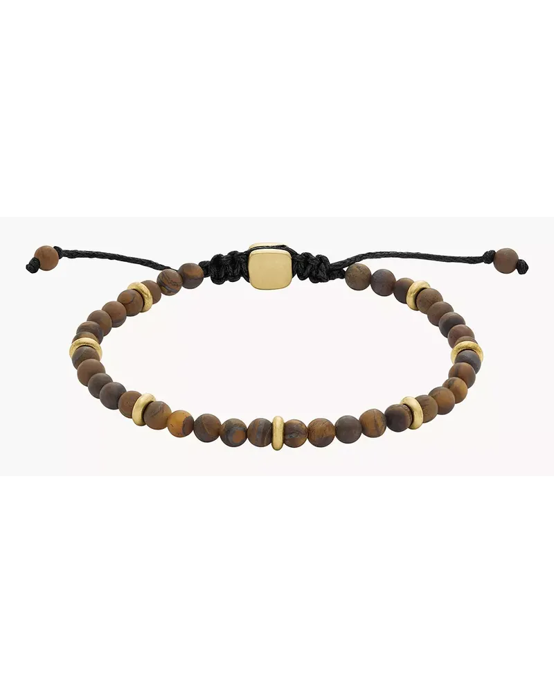 Fossil Armband Merritt Arm Stack Beads Tigerauge - Tigerauge Gold