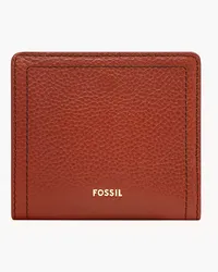 Fossil Bifold Logan RFID klein Cayenne