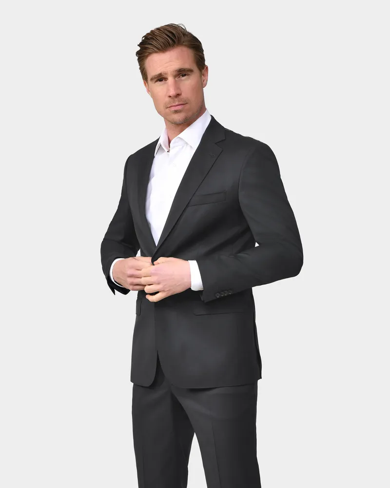 van Laack Sakko aus Merinowolle Grau