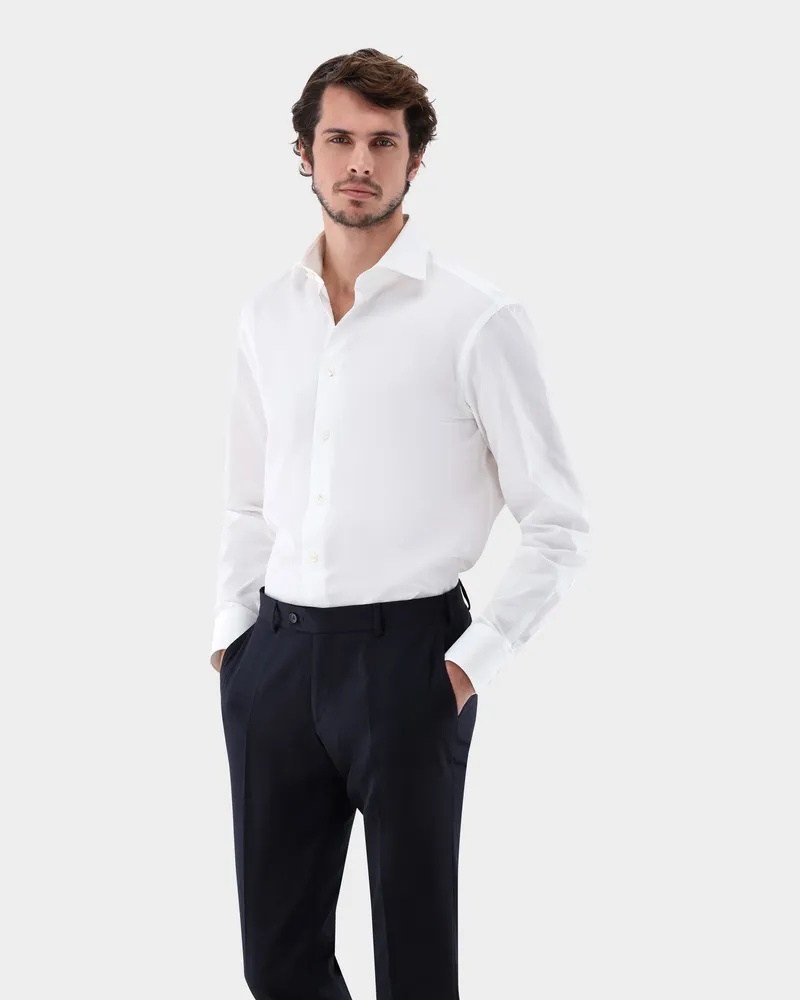 van Laack Popeline Hemd Tailor Fit Bleichen: