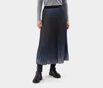 Rock plissiert mit Farbverlauf