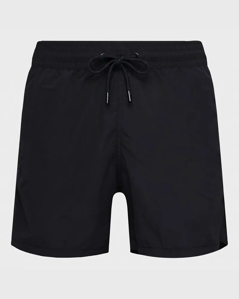 van Laack Badehose unifarben Schwarz