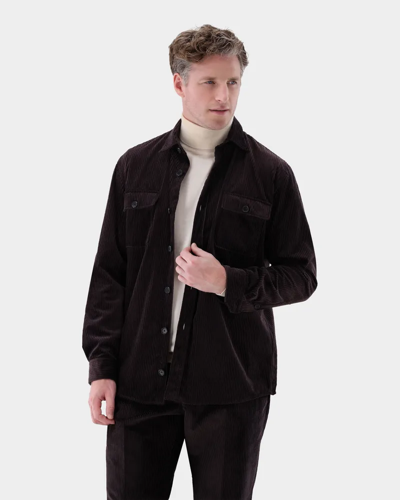 van Laack Kord Overshirt Beige