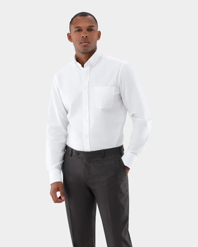 van Laack Oxfordhemd Tailor Fit Weiß