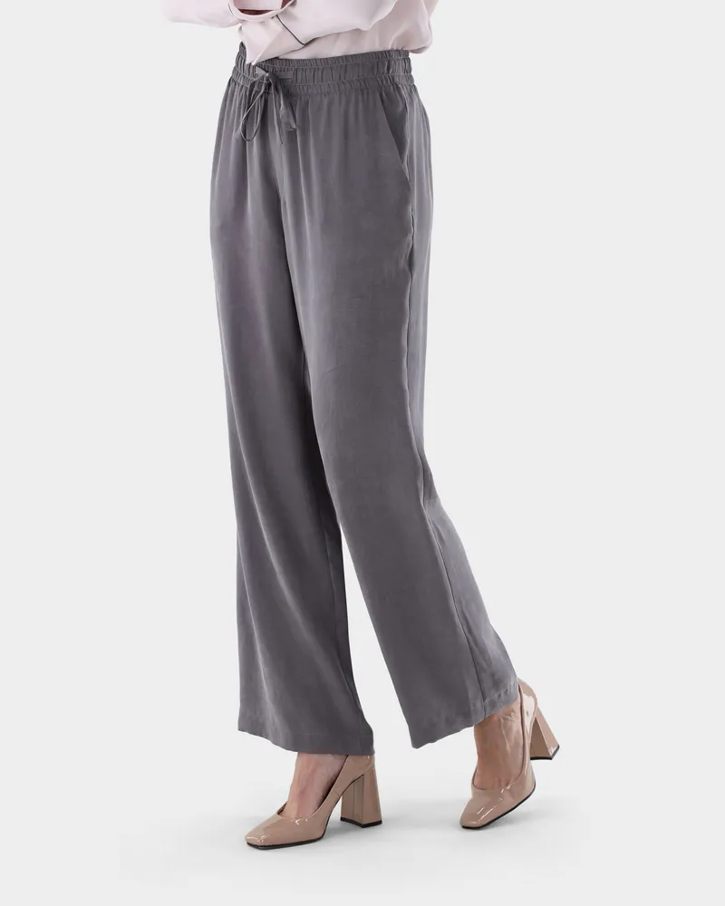 van Laack Palazzohose aus Lyocell Beige