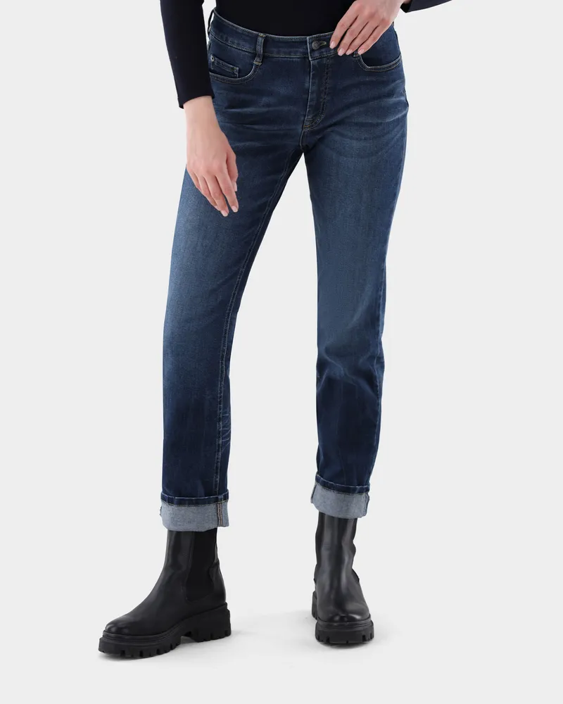 van Laack Jeans mit geradem Bein Blau